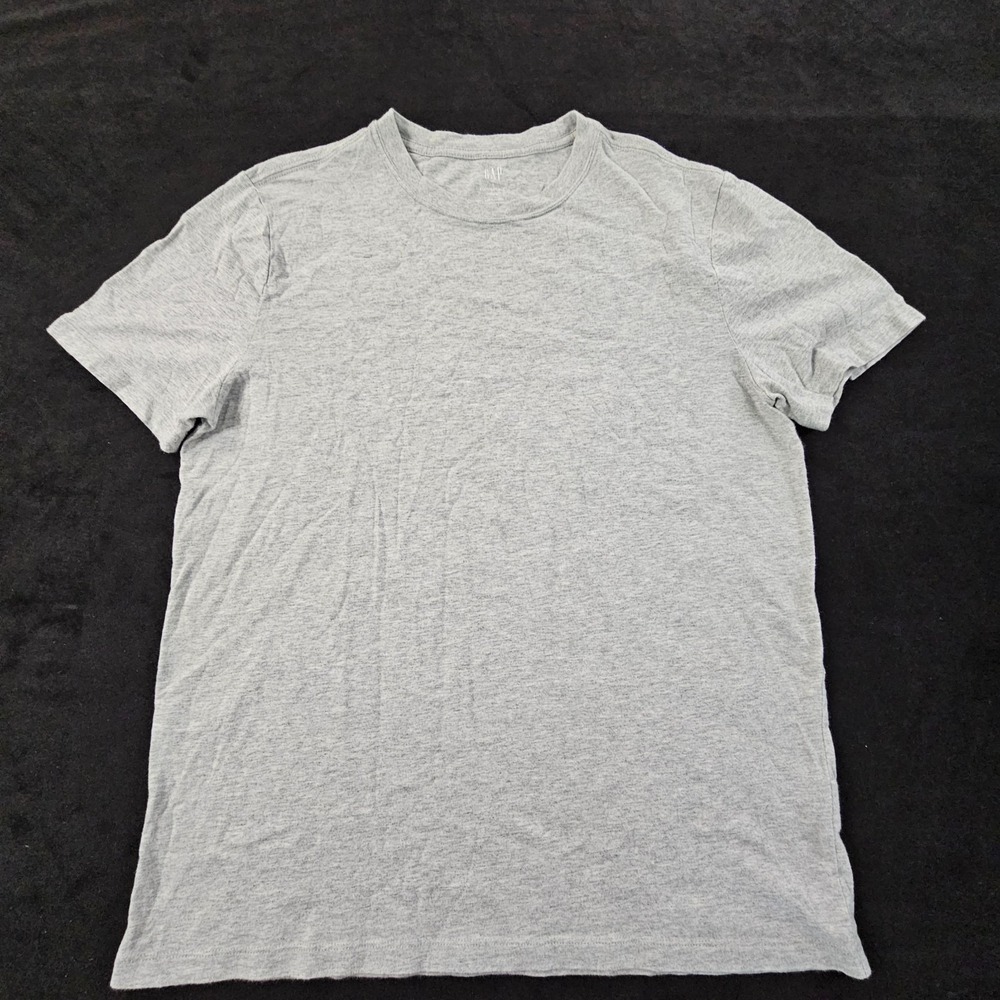 Gap Everyday Soft Crew Gray Short Sleeve T-Shirt Men's L
